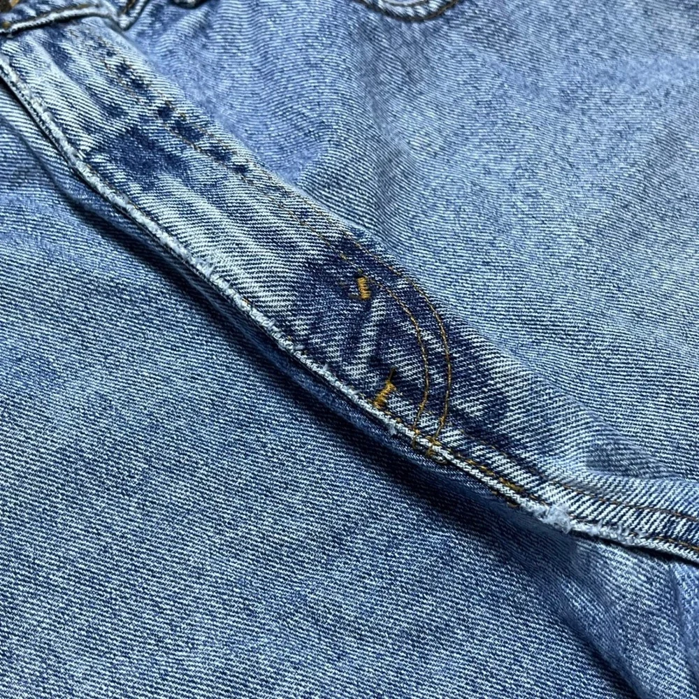 Vintage‎ Levi's Loose Fit Jeans 36x32 Blue Light Denim Distressed Gold Tab 90s